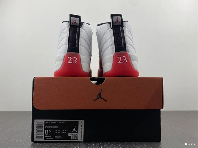 Rep TBK 4135 OdorResistant Cherry CT8013- Retro Jordan 12 1026